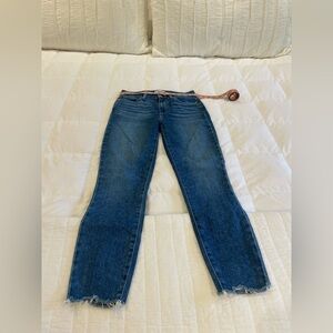 Women’s Hoxton Crop Paige Jeans with frayed ankle Size 27